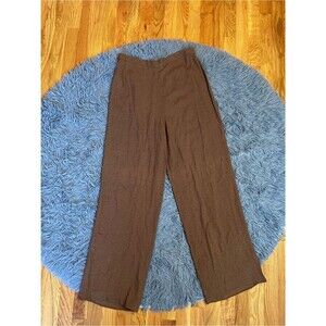 Yeohlee New York Wide Leg Brown Women's Pants Size 10
